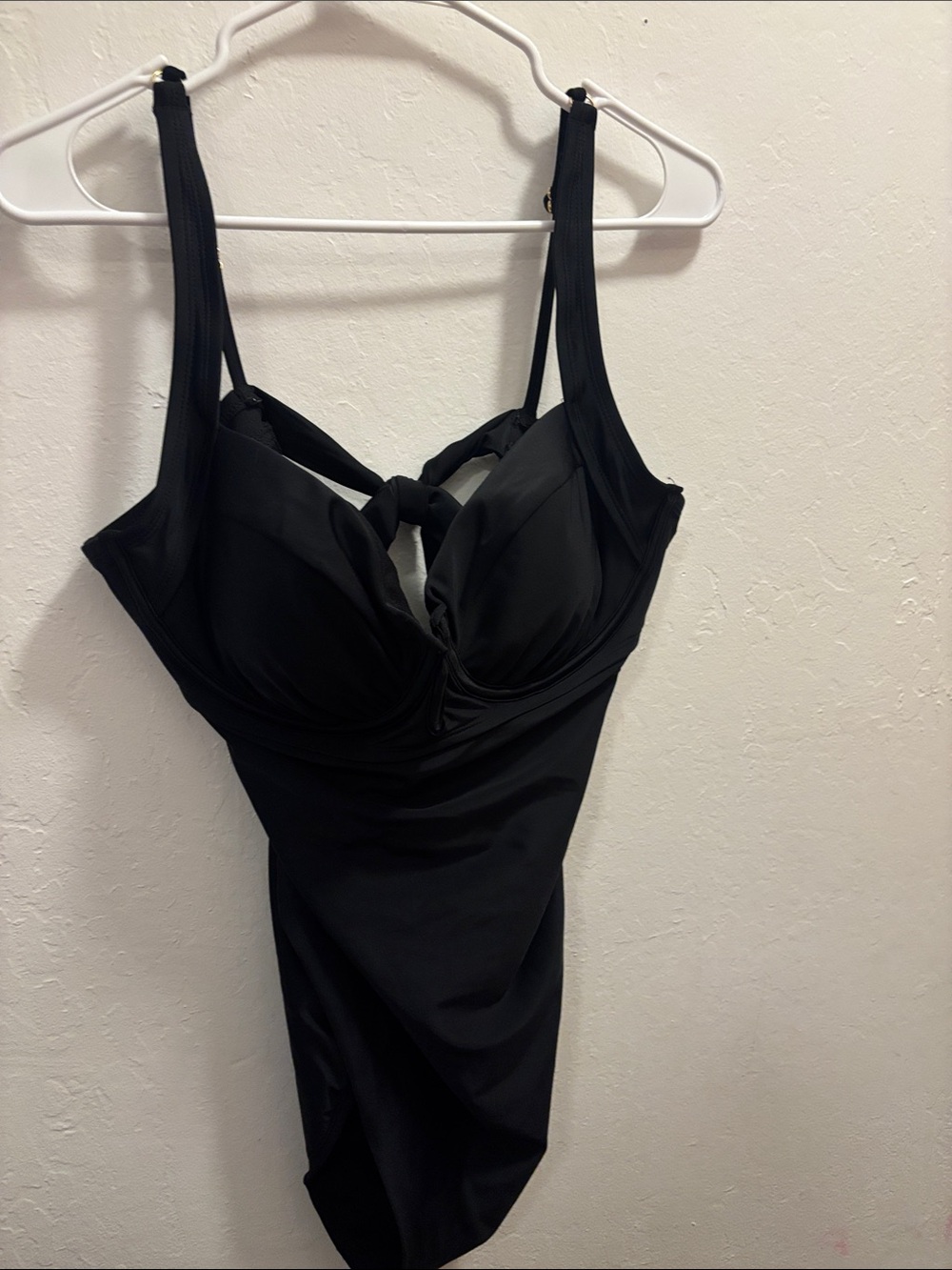 Elegant Black One-Piece Swimsuit